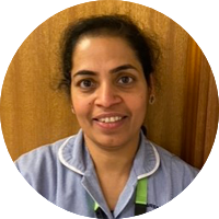 Sheeja George, Registered Nursing Associate, Stroke Unit, LRI 