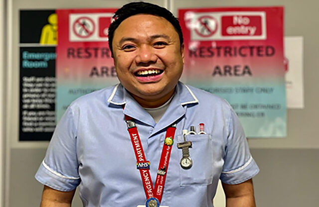 Nikko Laviana, Deputy Charge Nurse in Emergency Department.