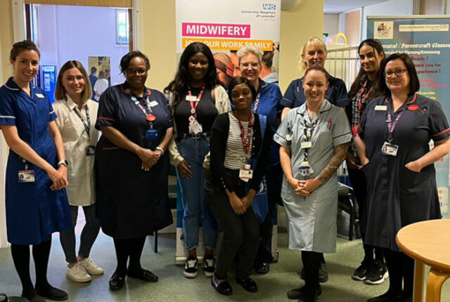 Group of maternity nurses
