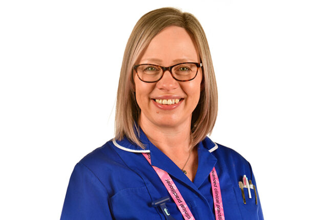 Portrait image of Tracy Robinson, Head and Neck Cancer Specialist Sister